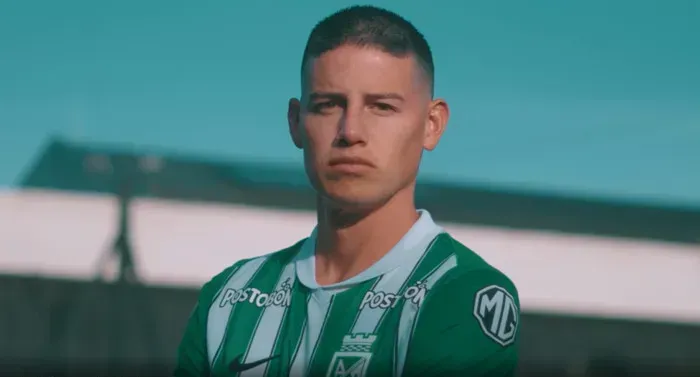 Oficial: James Rodríguez regressa à Colômbia