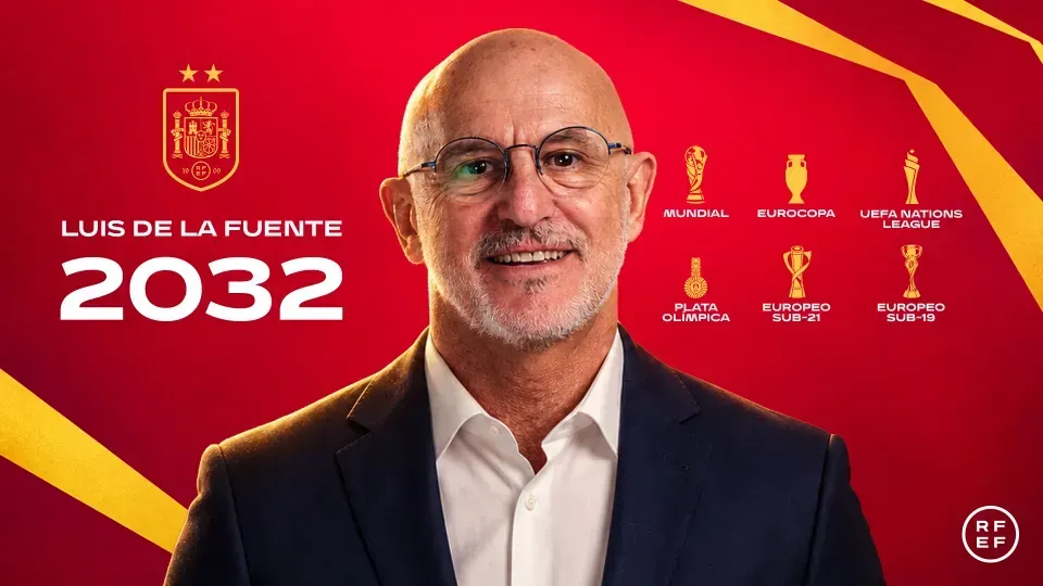 Oficial: Luis De La Fuente renova com Espanha