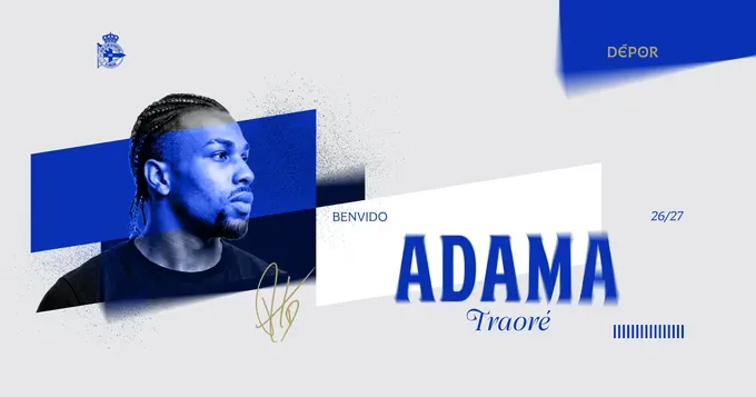 Oficial: Adama Traoré reforça o Deportivo
