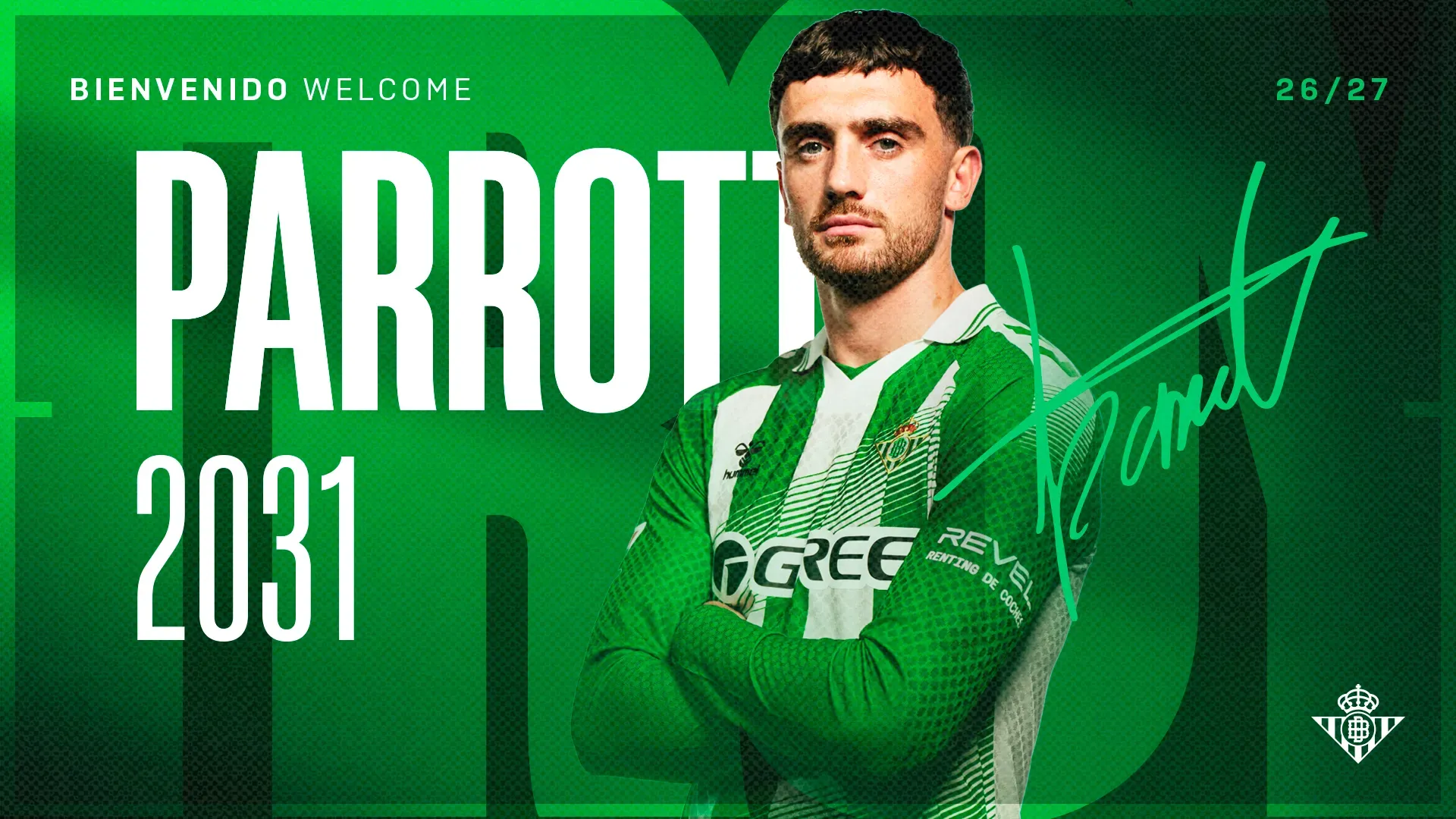 Oficial: Parrott reforça o Betis 
