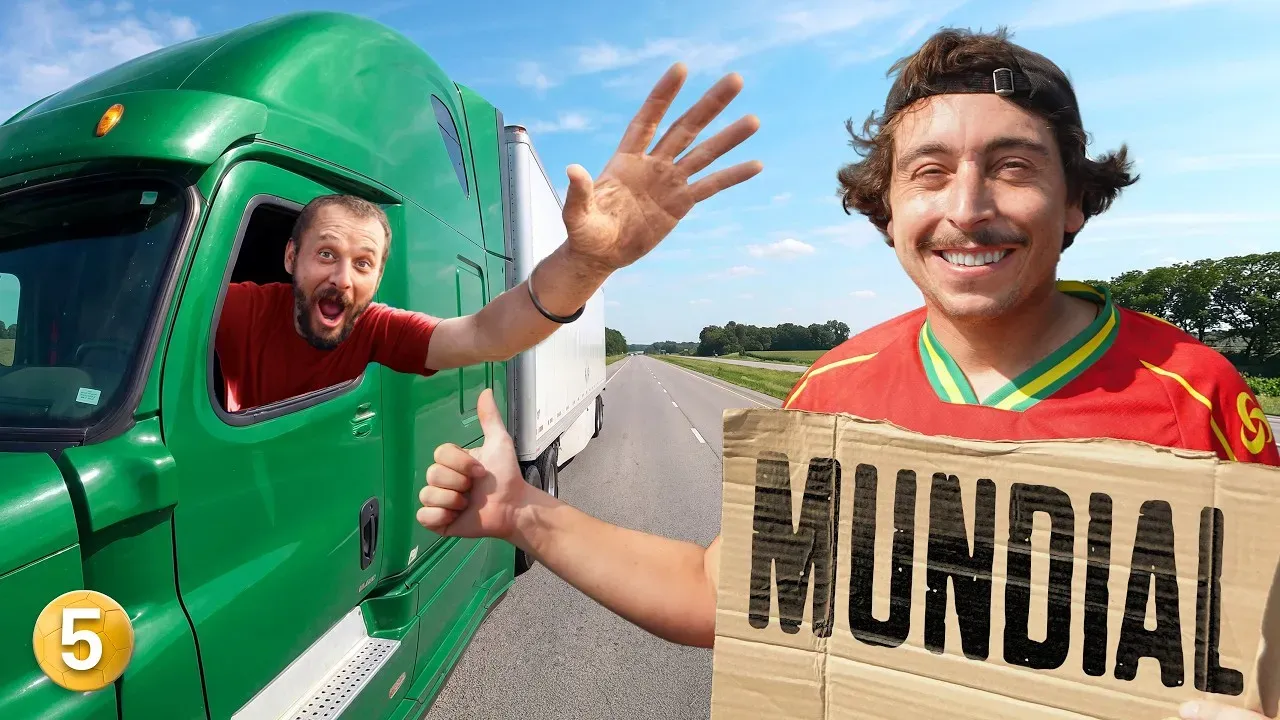 Apanhámos boleia de um camionista maluco