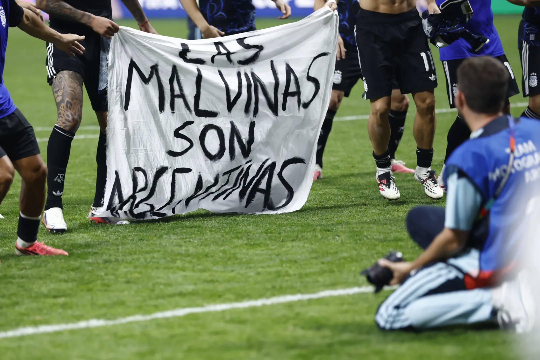Governo das Ilhas Malvinas "desapontado" com Seleção argentina