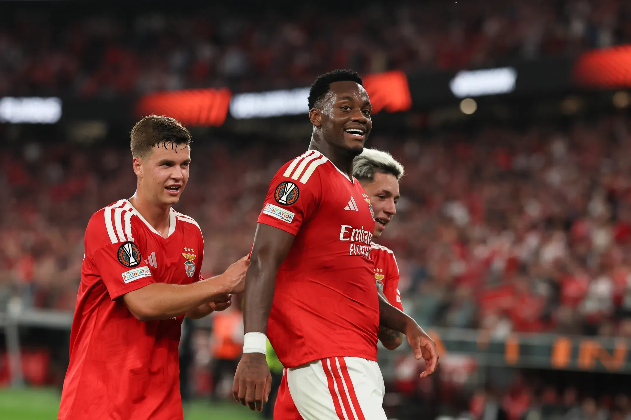 A partida do Benfica para Nicósia
