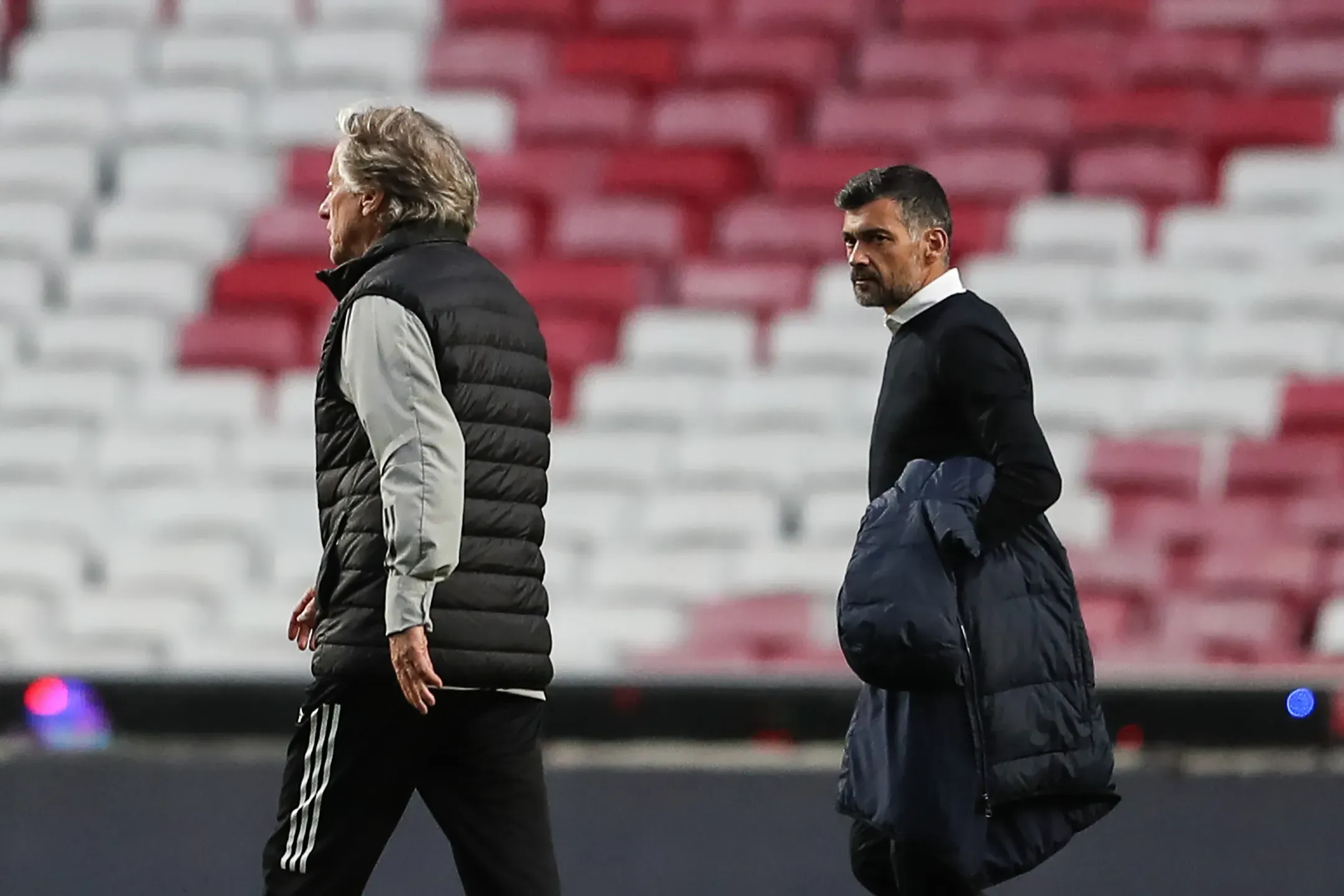 Jorge Jesus e Sérgio Conceição na sucessão