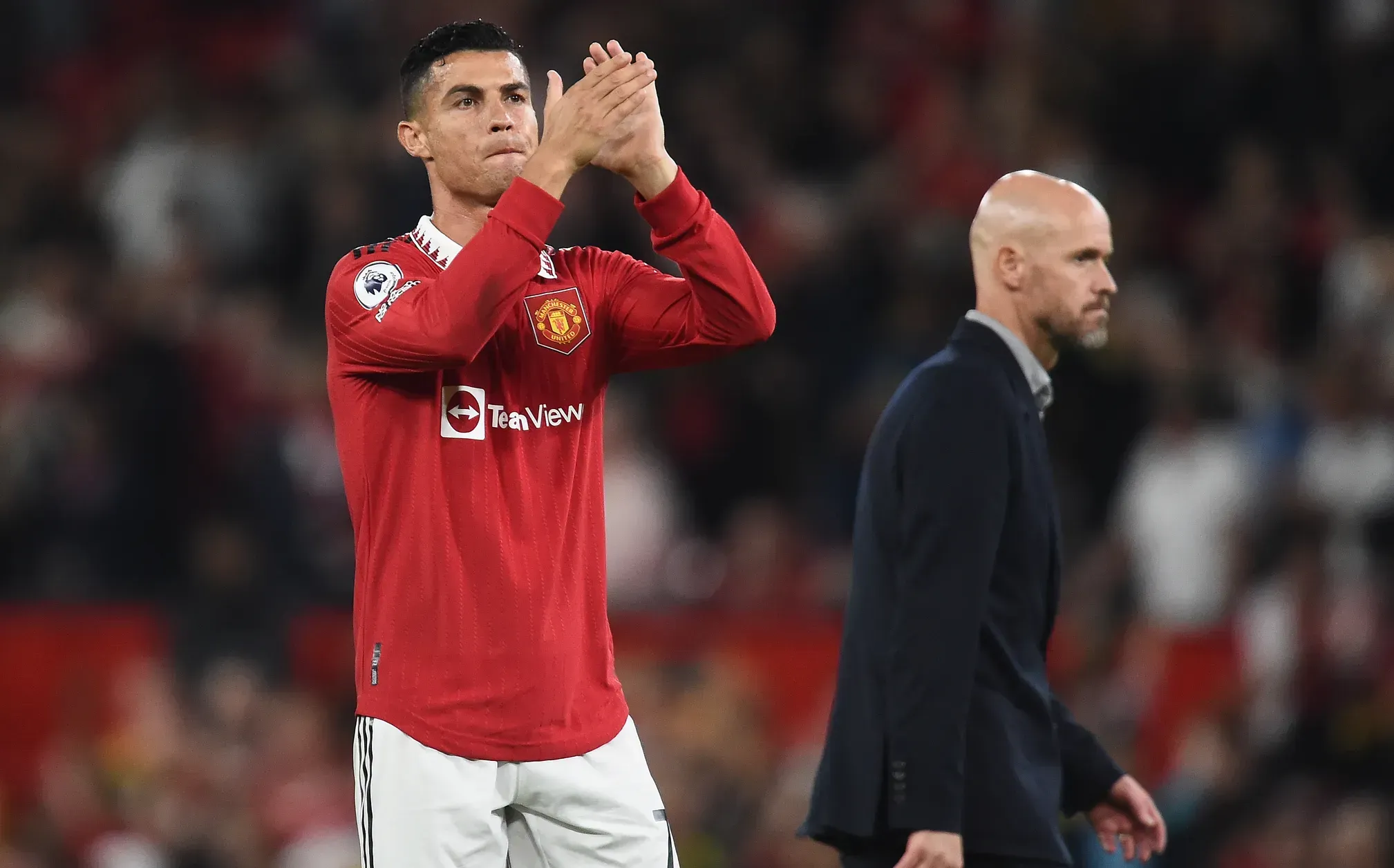 Erik ten Hag sobre Ronaldo: "Já não corria, nem com a bola nem sem ela"