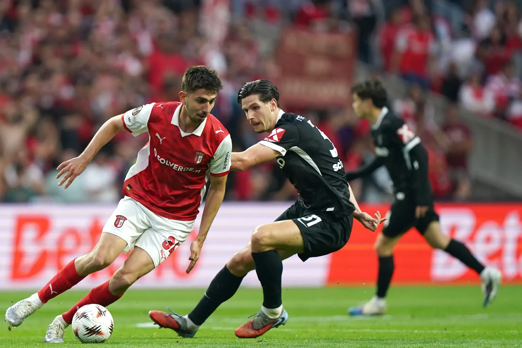 Demir Tiknaz a tempo da pré-época do SC Braga