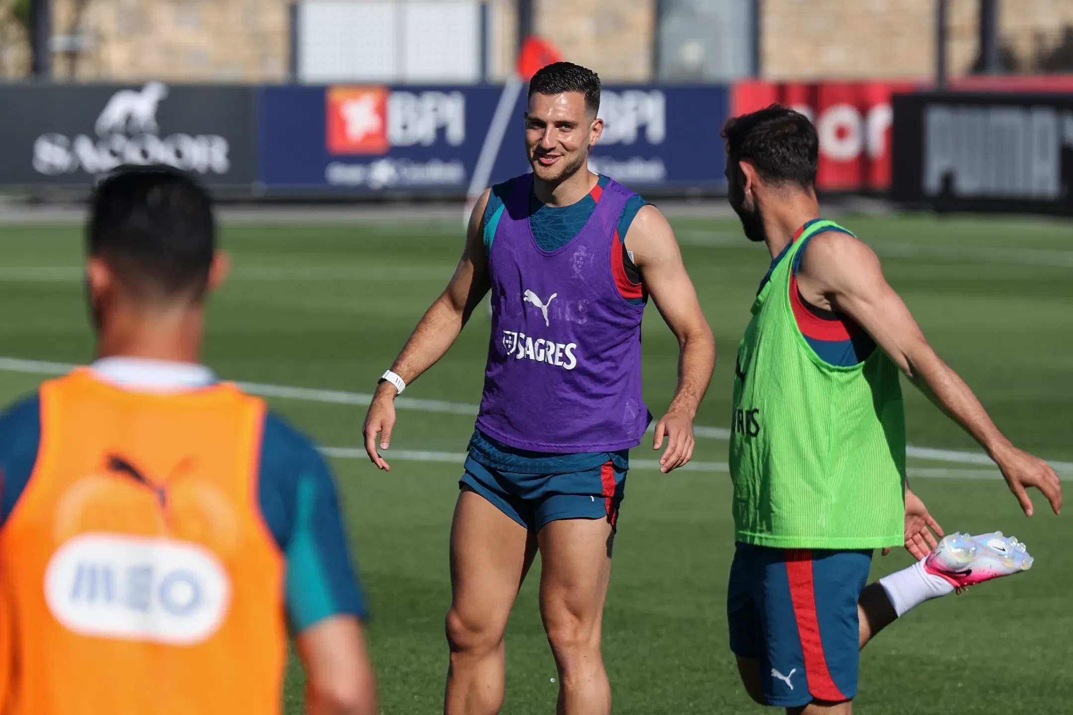 Diogo Dalot e o ambiente na seleção