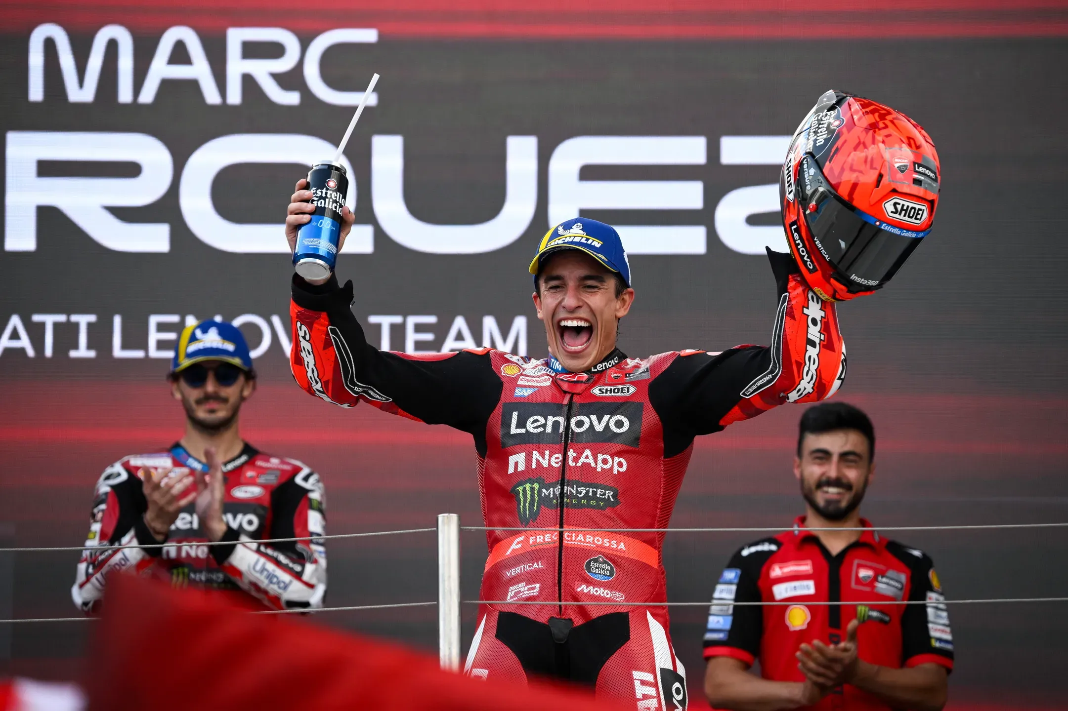Marc Márquez renova com a Ducati até 2028