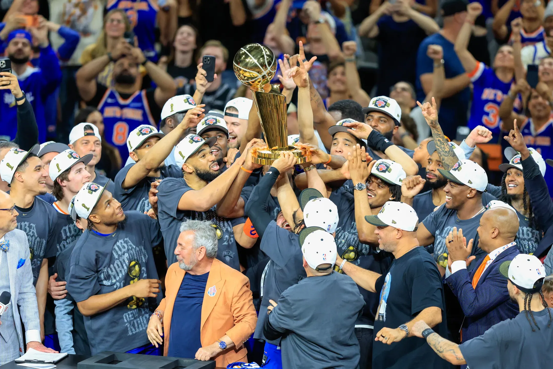 Os New York Knicks são os novos campeões da NBA