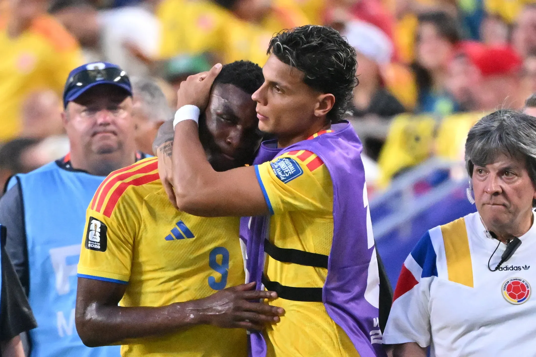 Richard Ríos reage à eliminação da Colômbia do Mundial