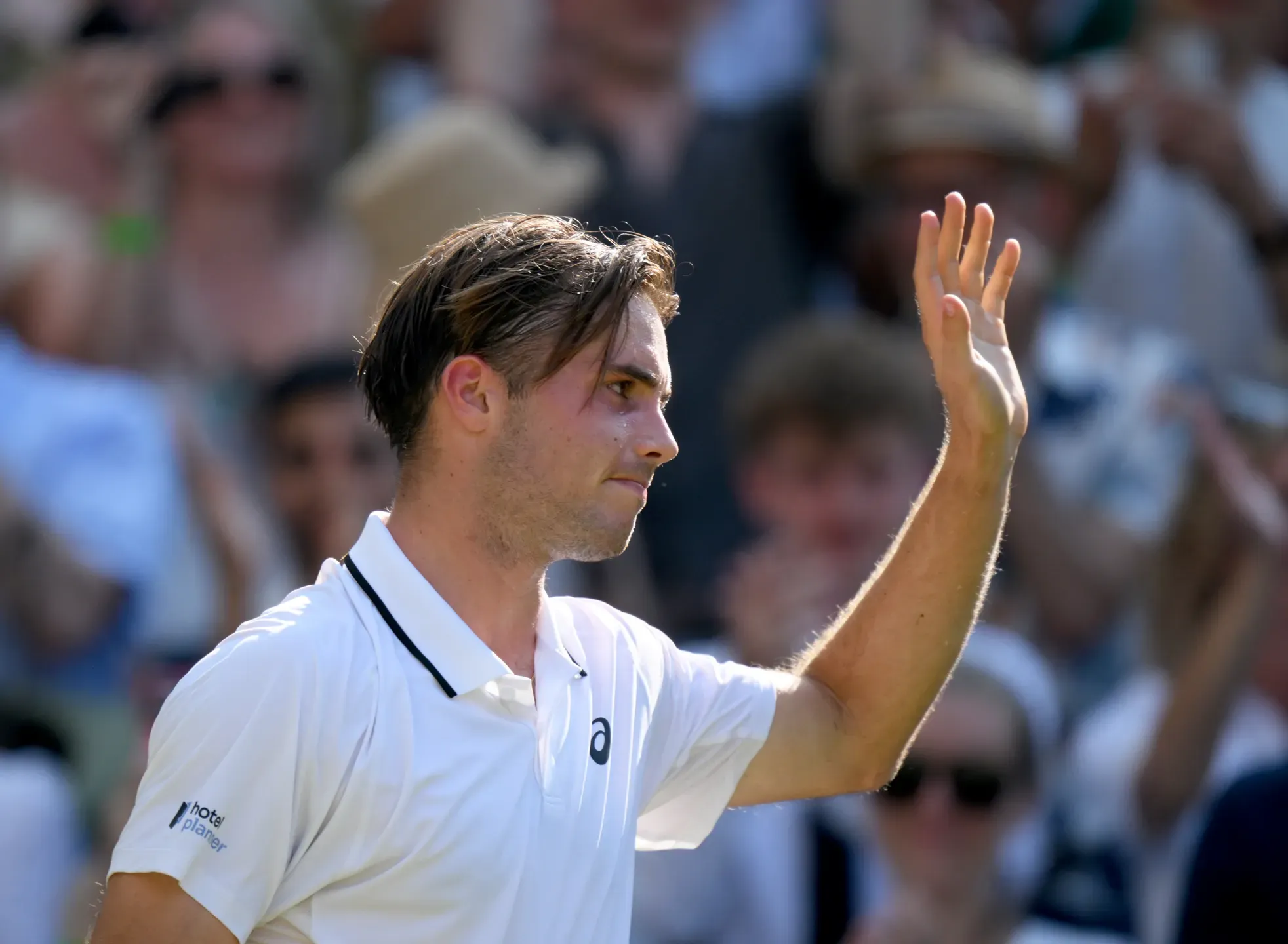Arthur Fery continua a sonhar em Wimbledon