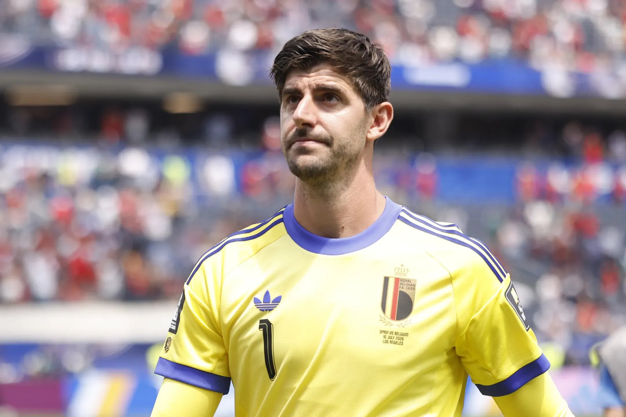 Courtois não vai jogar a Liga das Nações