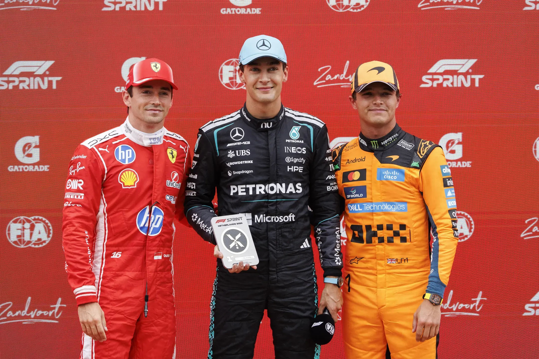 Fórmula 1: Russel vence sprint nos Países Baixos