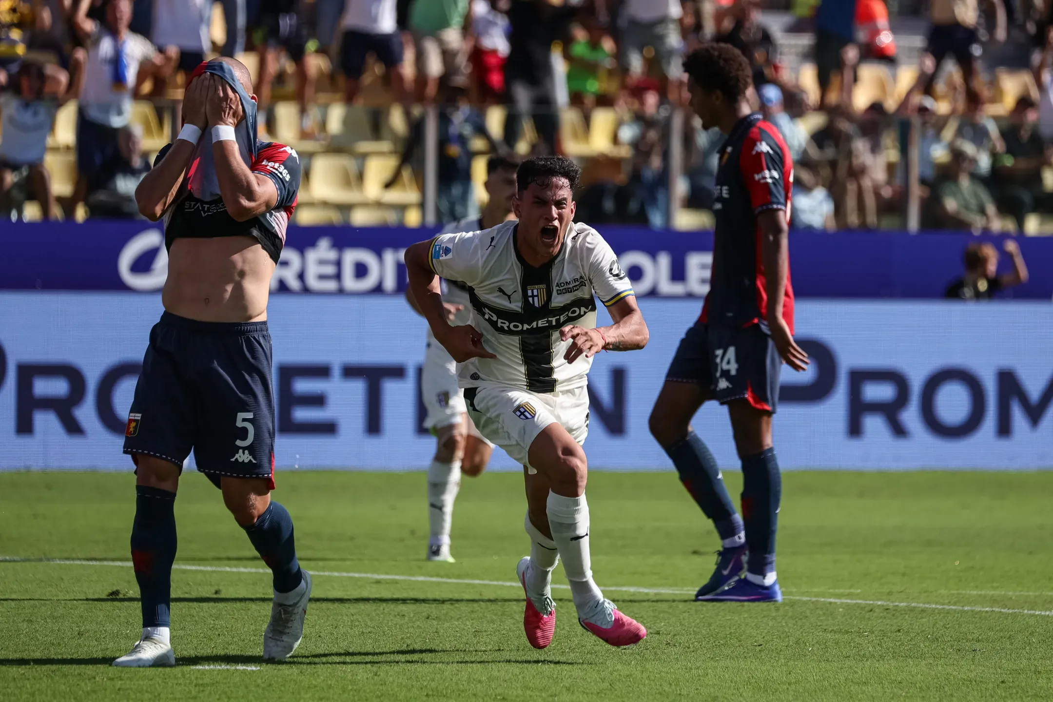 Parma conquista primeira vitória