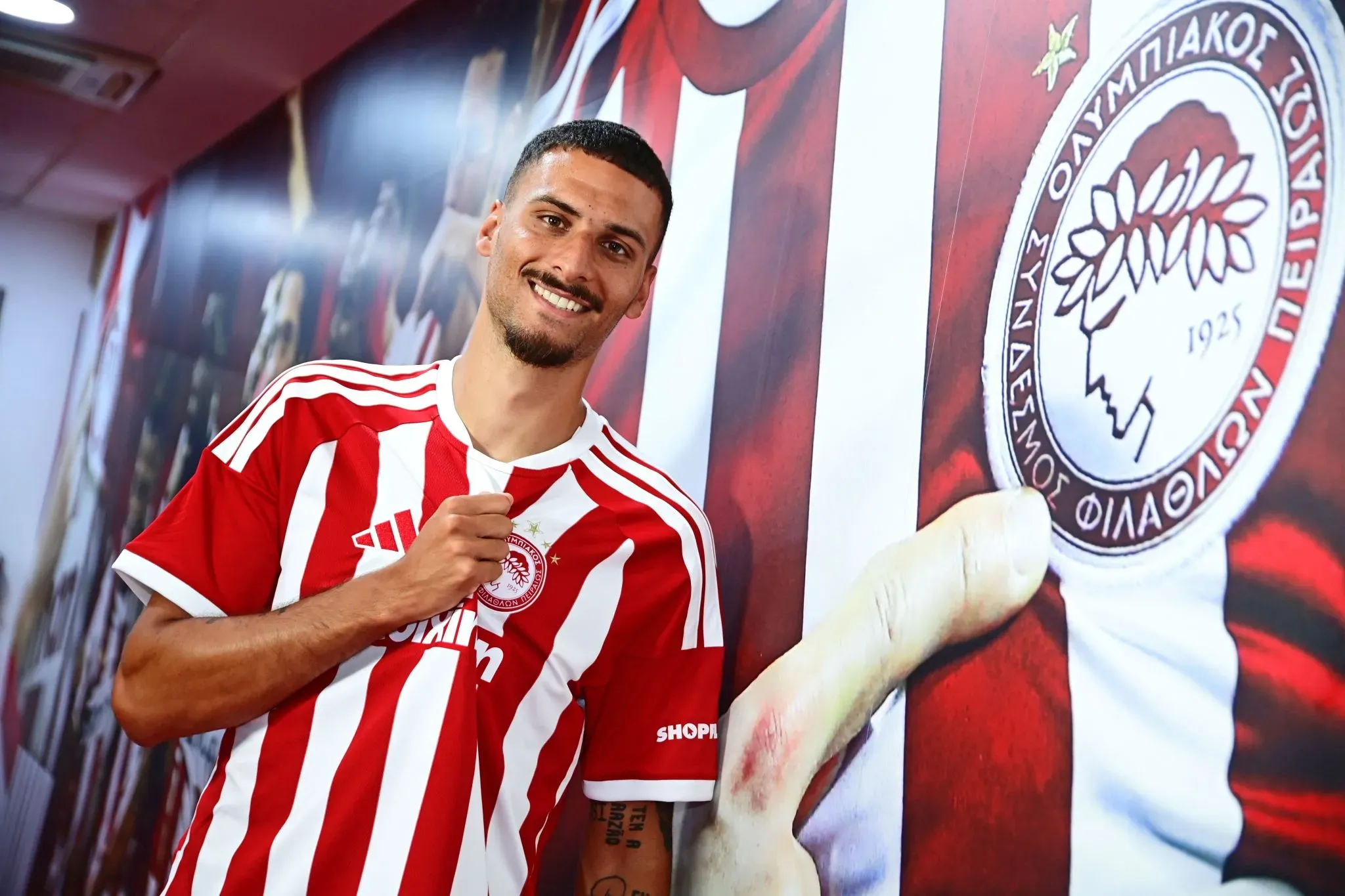 David Carmo está de volta ao Olympiacos