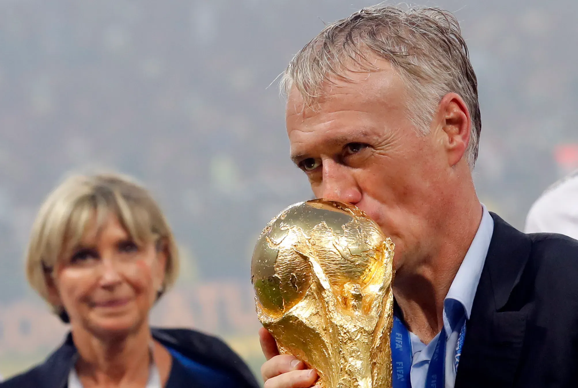 Seleção francesa despede-se de Deschamps