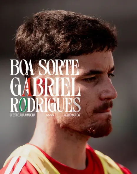Oficial: Gabriel Rodrigues de saída do Estrela da Amadora