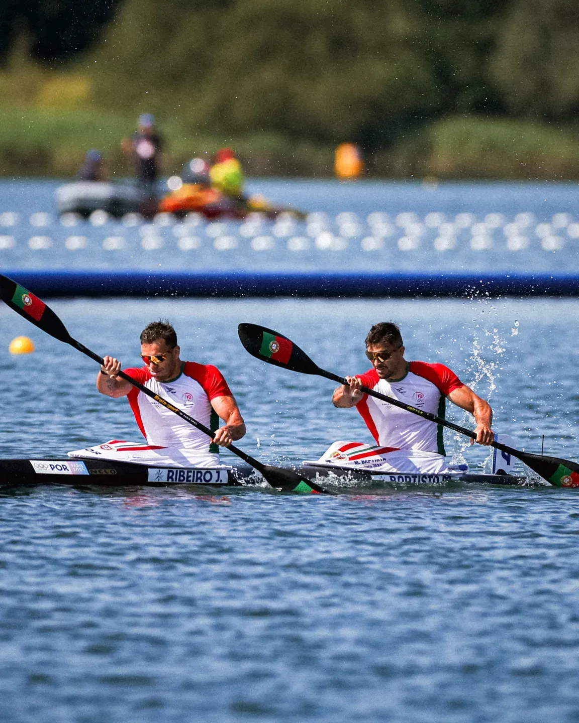 Portugueses conquistam prata nos K2 500 metros