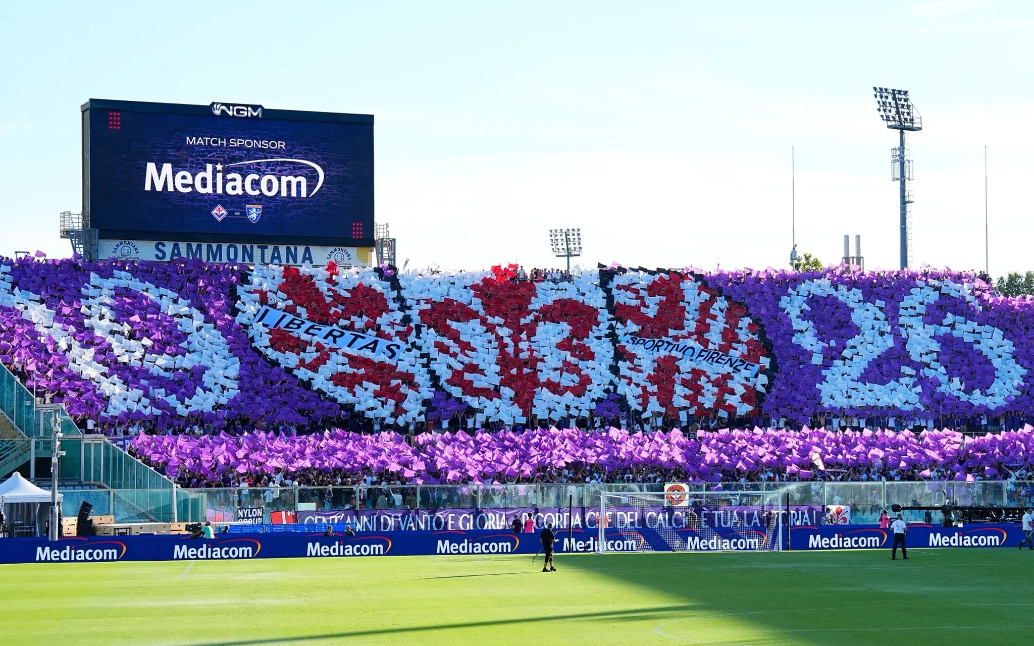 Fiorentina perde em dia de centenário