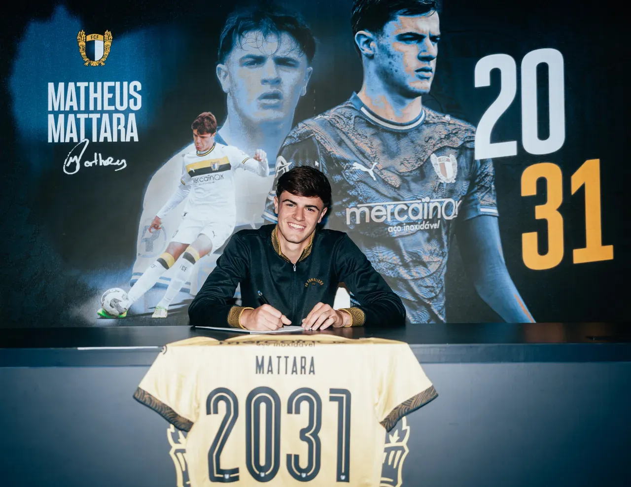 Oficial: Famalicão renova com Matheus Mattara