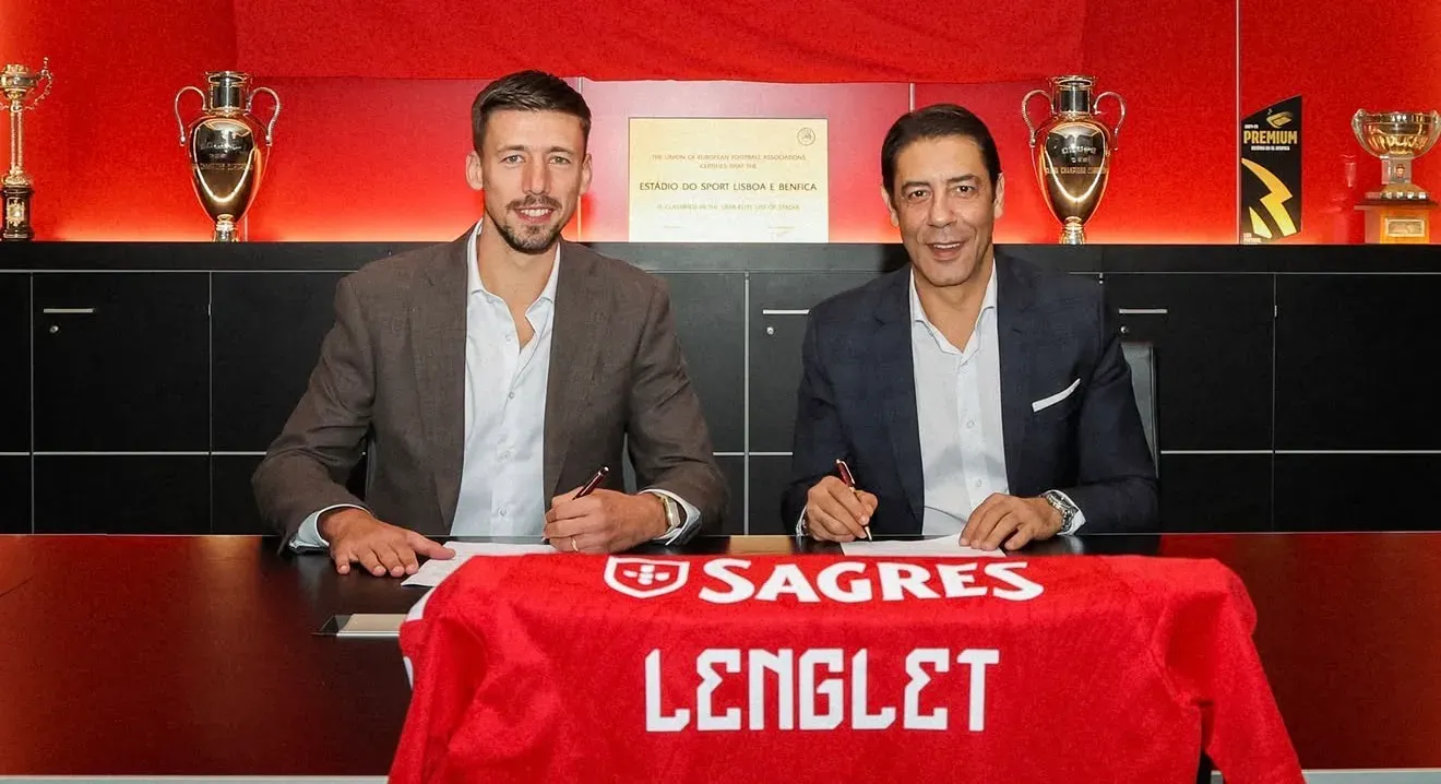 Oficial: Clément Lenglet apresentado no Benfica