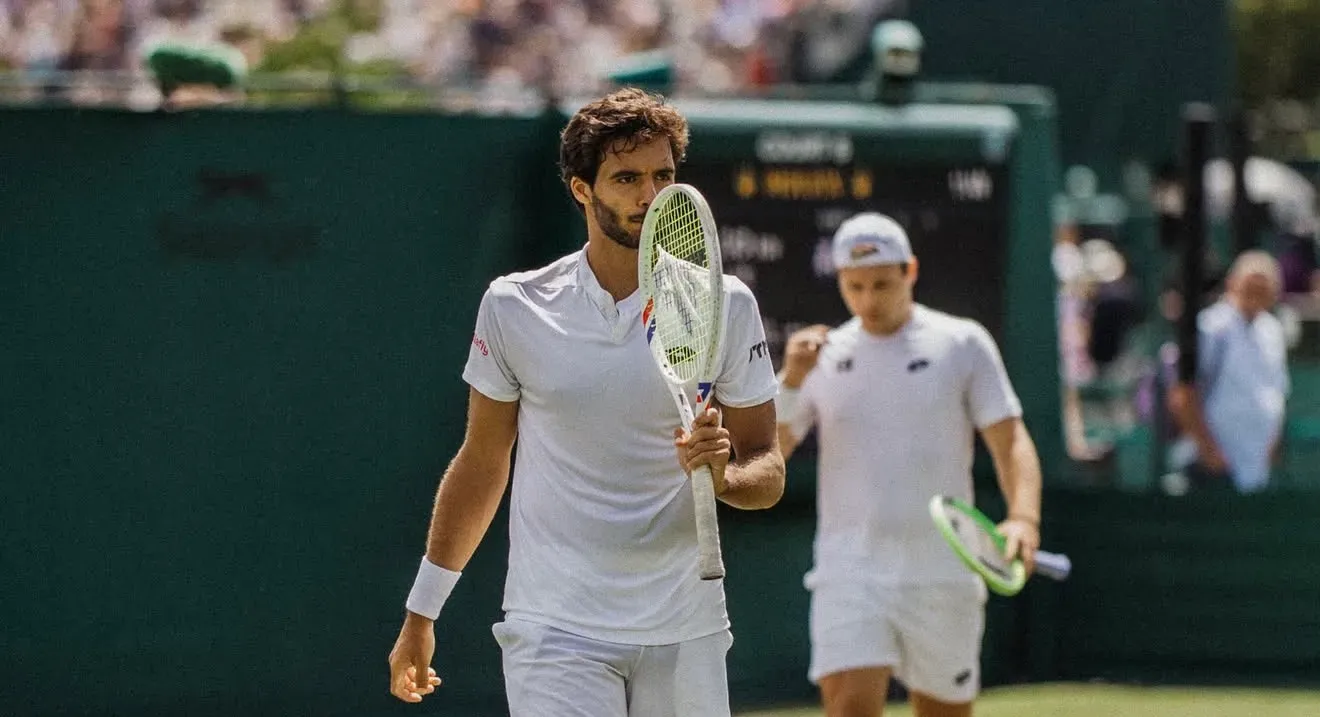 Francisco Cabral falha acesso aos quartos de final de pares em Wimbledon