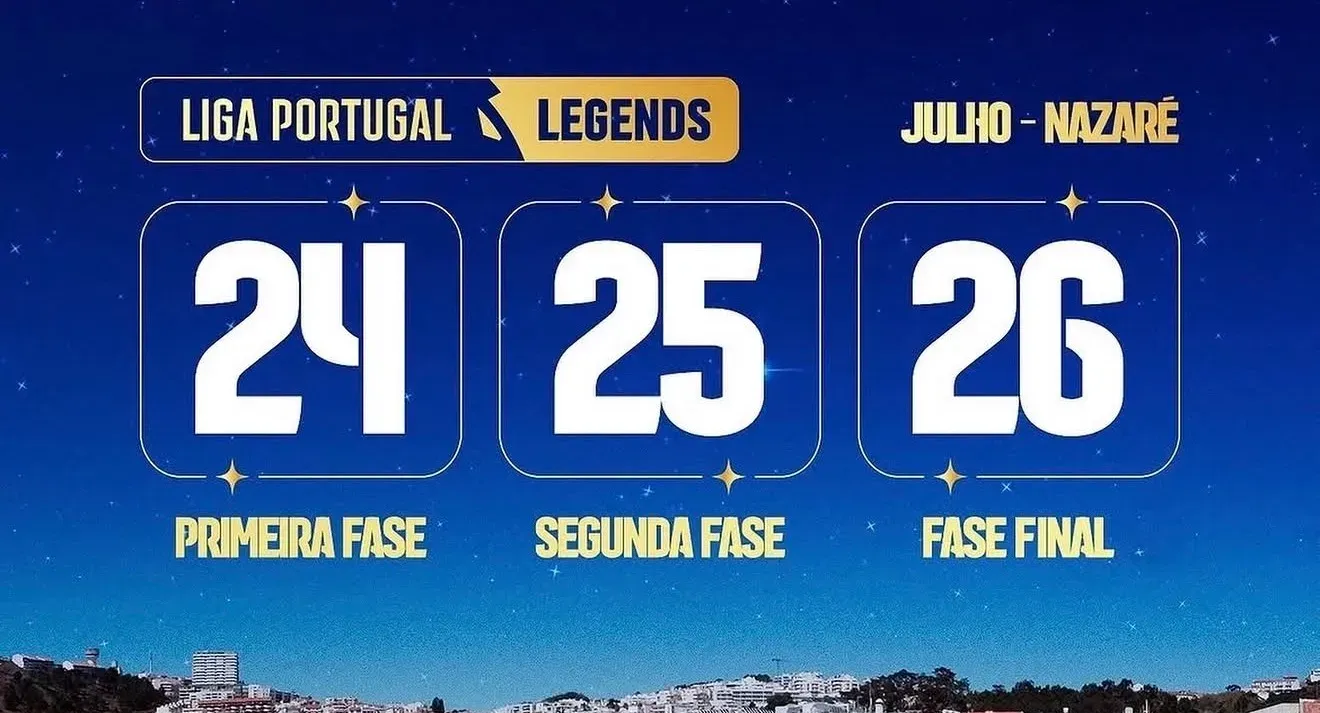 Assista à Liga Portugal Legends em direto na SPORT TV!  