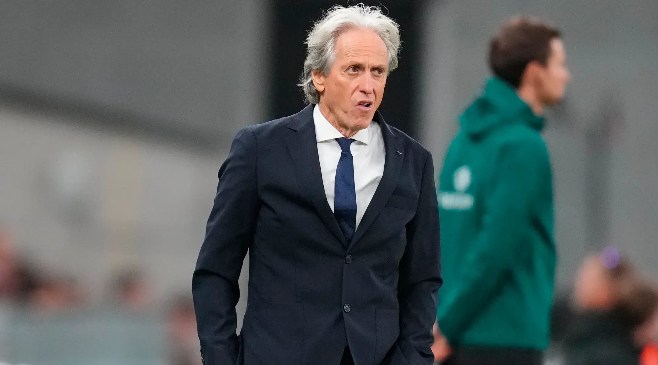 Jorge Jesus: "Assobios? Não ouvi nada"  