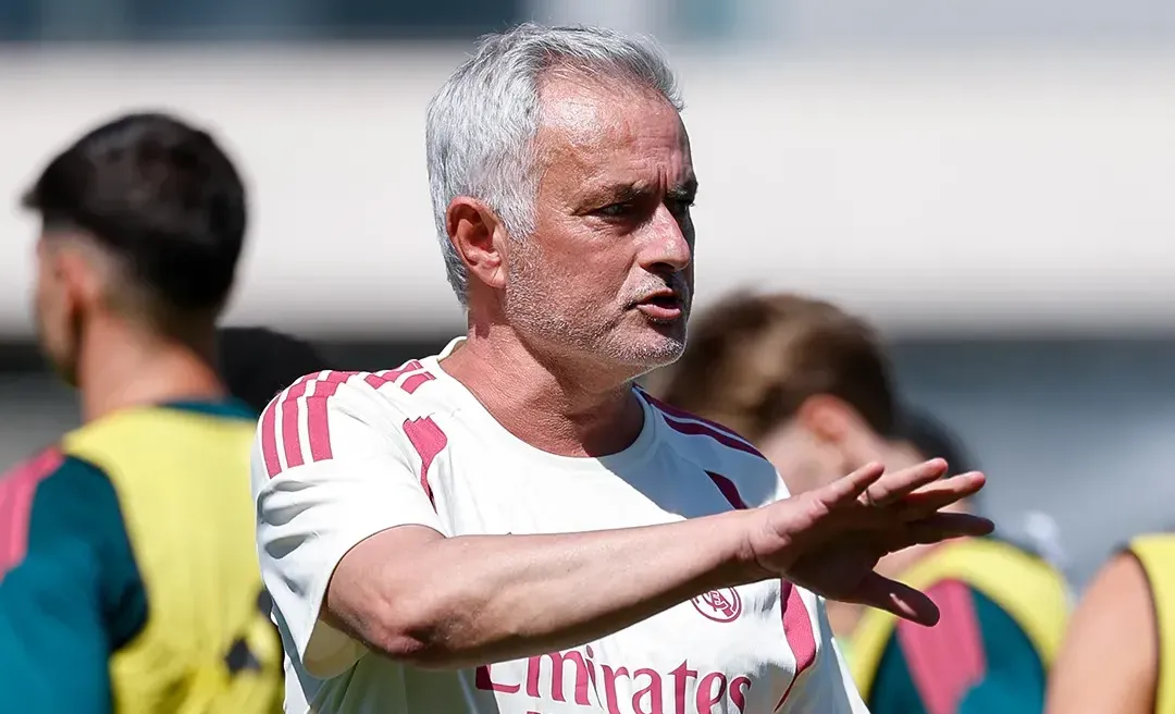 As imagens do primeiro treino de Mourinho no Real Madrid