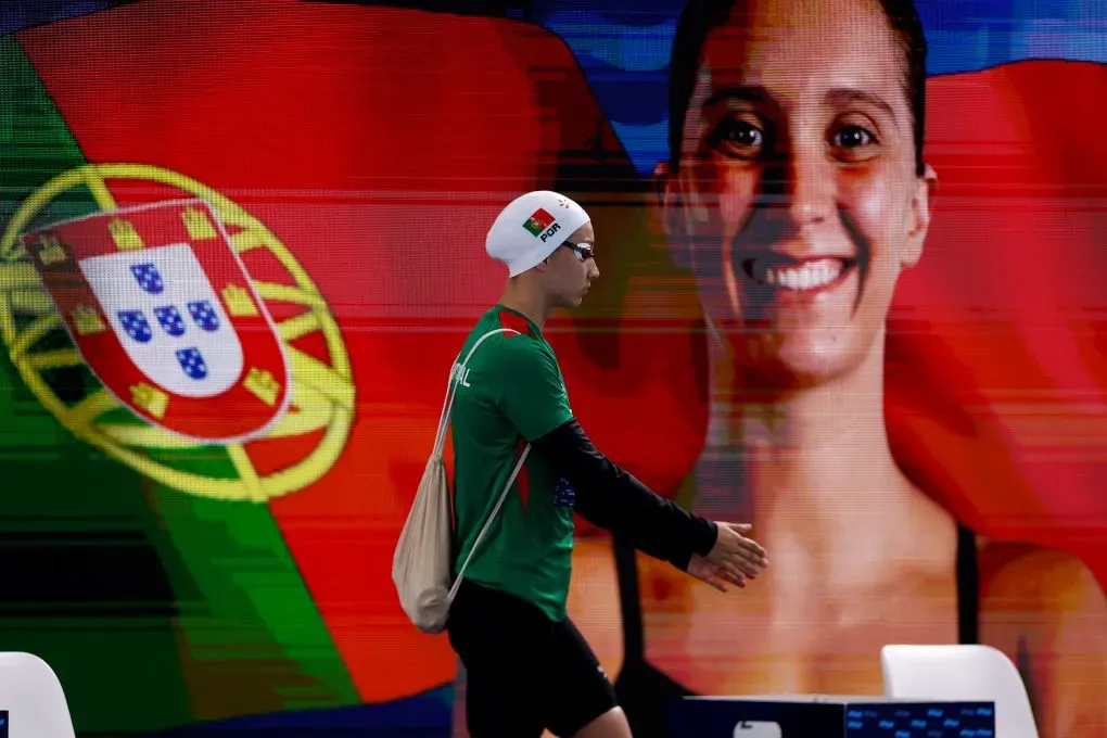 Francisca Martins perto do pódio nos 400m livres