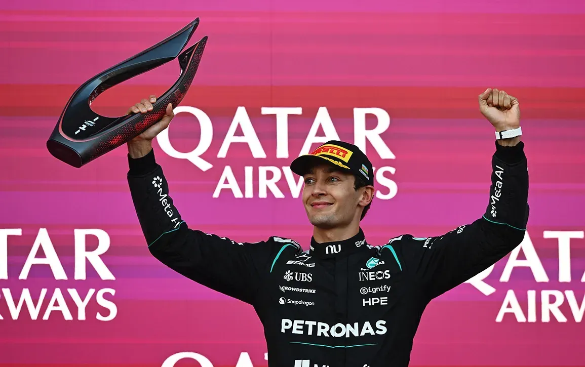 George Russel vence no GP do Azerbeijão