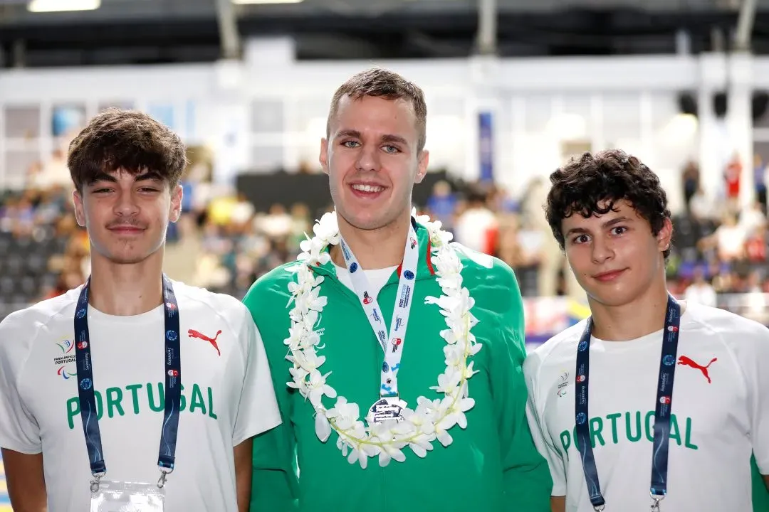 Natação Paralímpica: Portugal abre Europeus com medalhas
