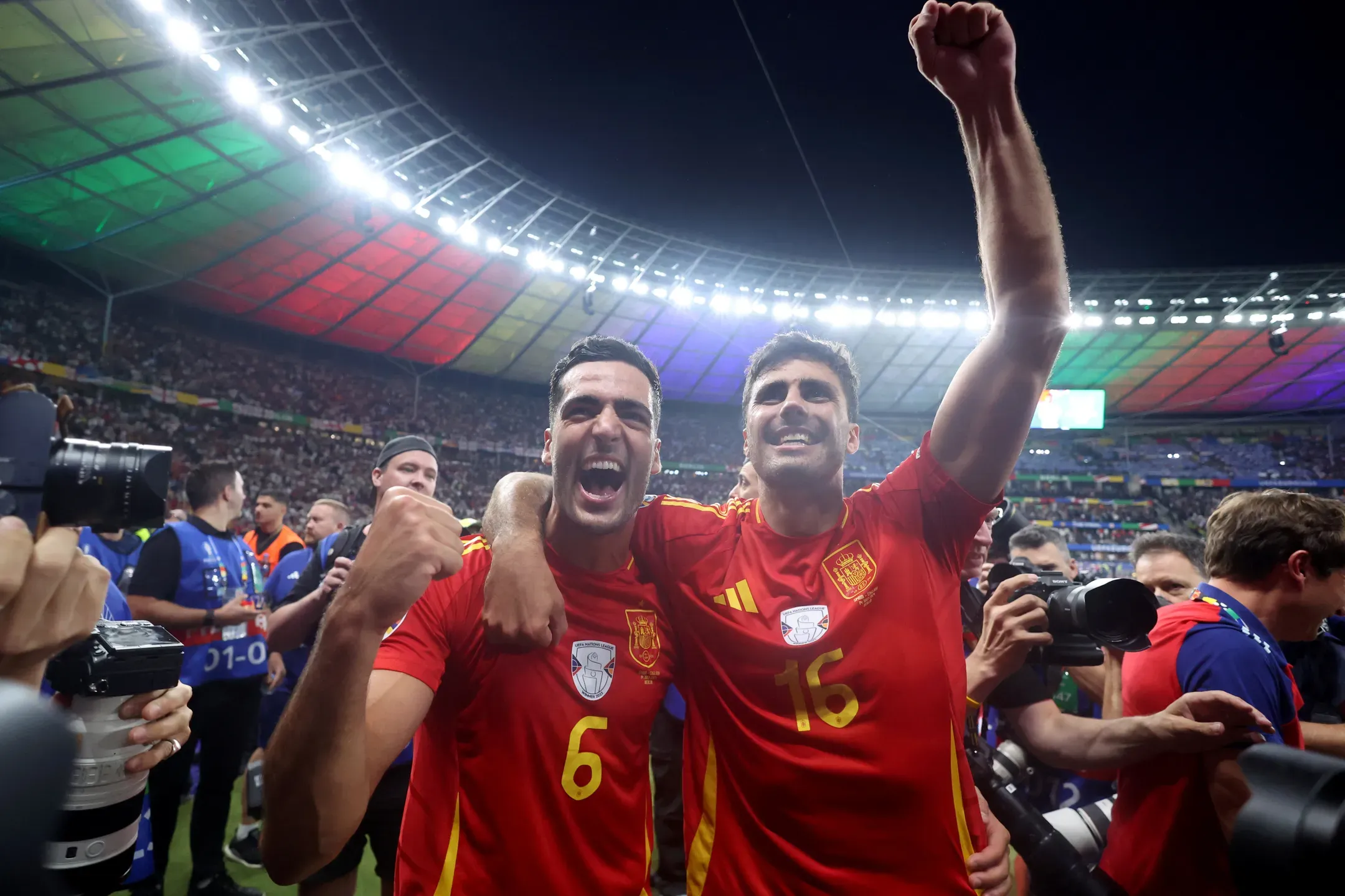 Caminhada da Espanha rumo à final