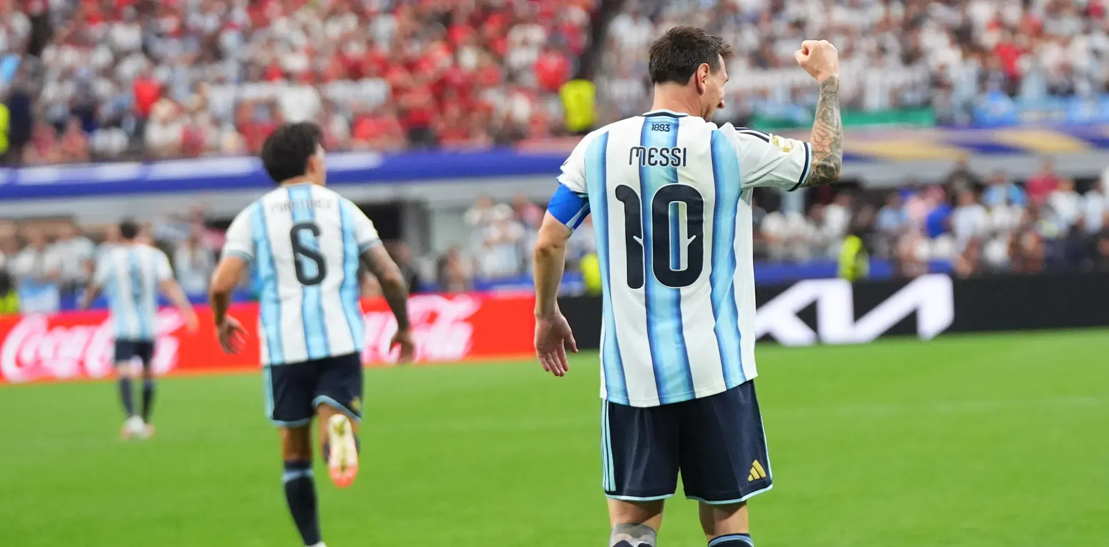Messi fecha vitória da Argentina com mais um 'recorde'