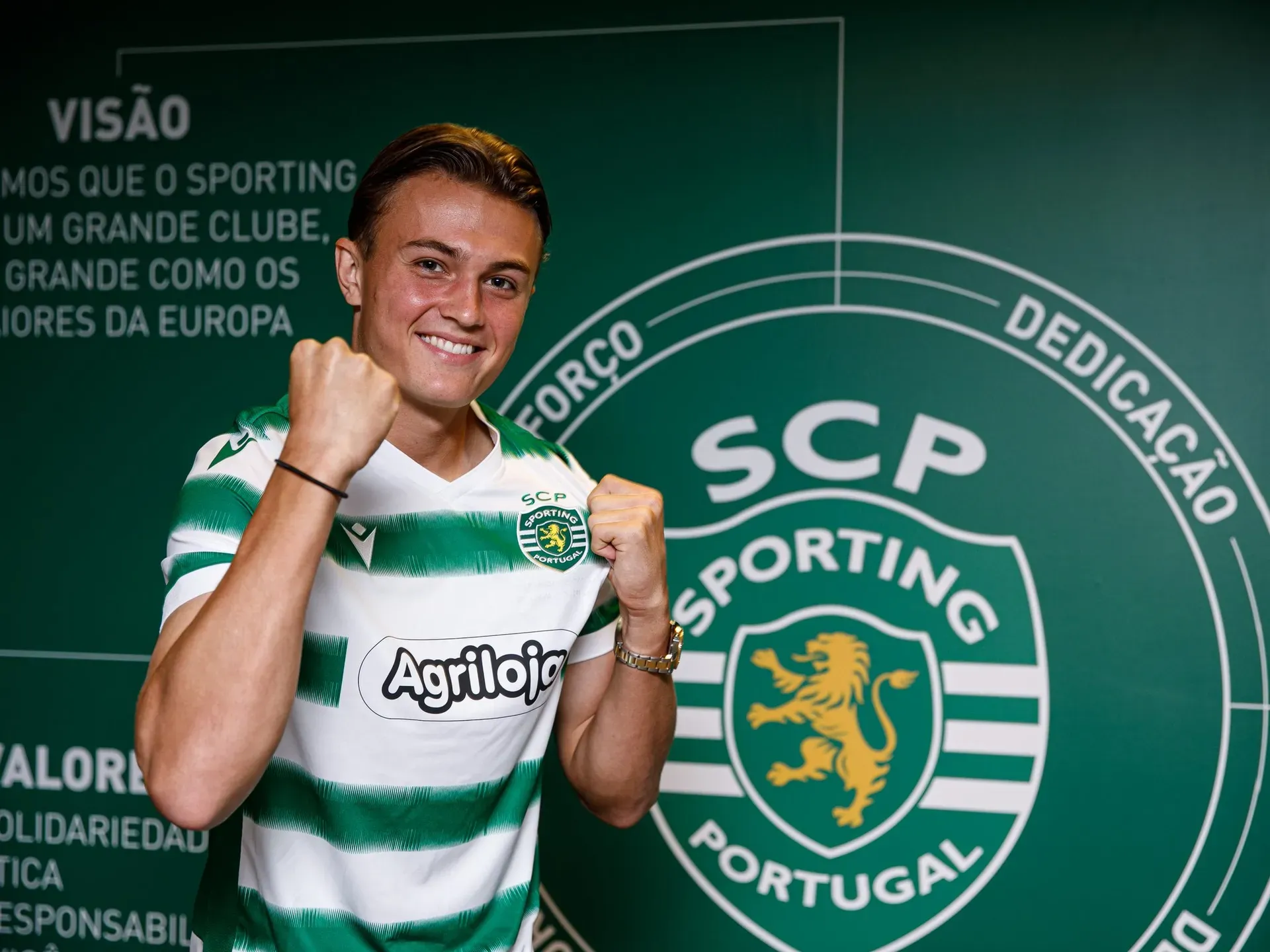 Avançado norueguês formado no Sporting sonha com as 'meias'