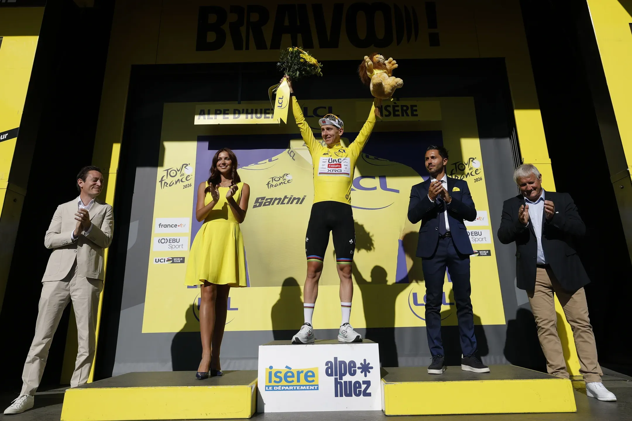 Pogacar vence 19ª etapa da Volta a França