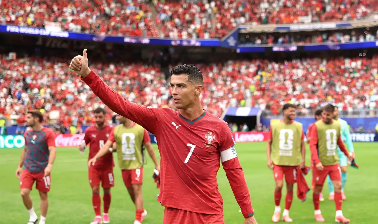 "Prontos" garantia do capitão Ronaldo