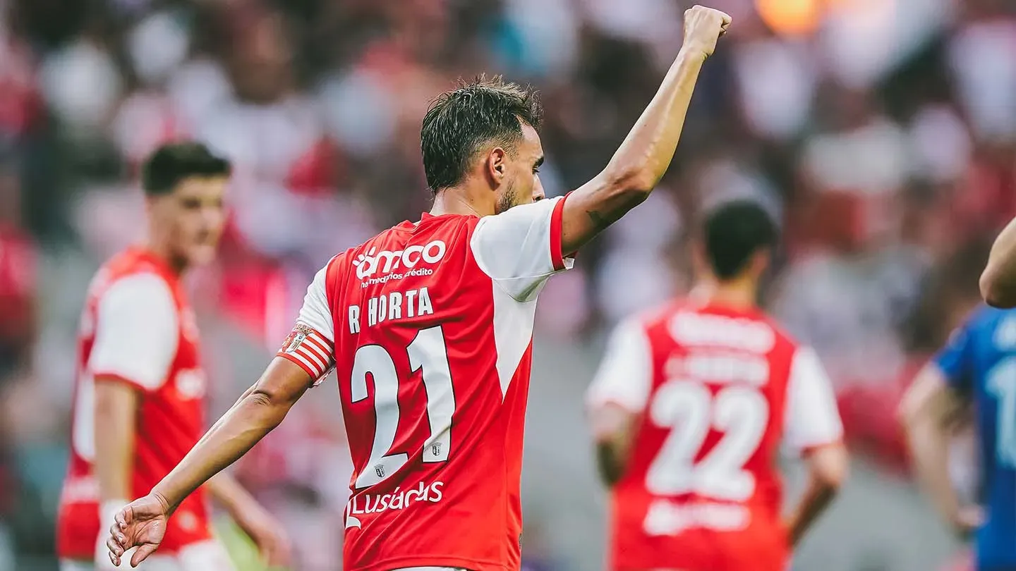 Ricardo Horta desfalca SC Braga