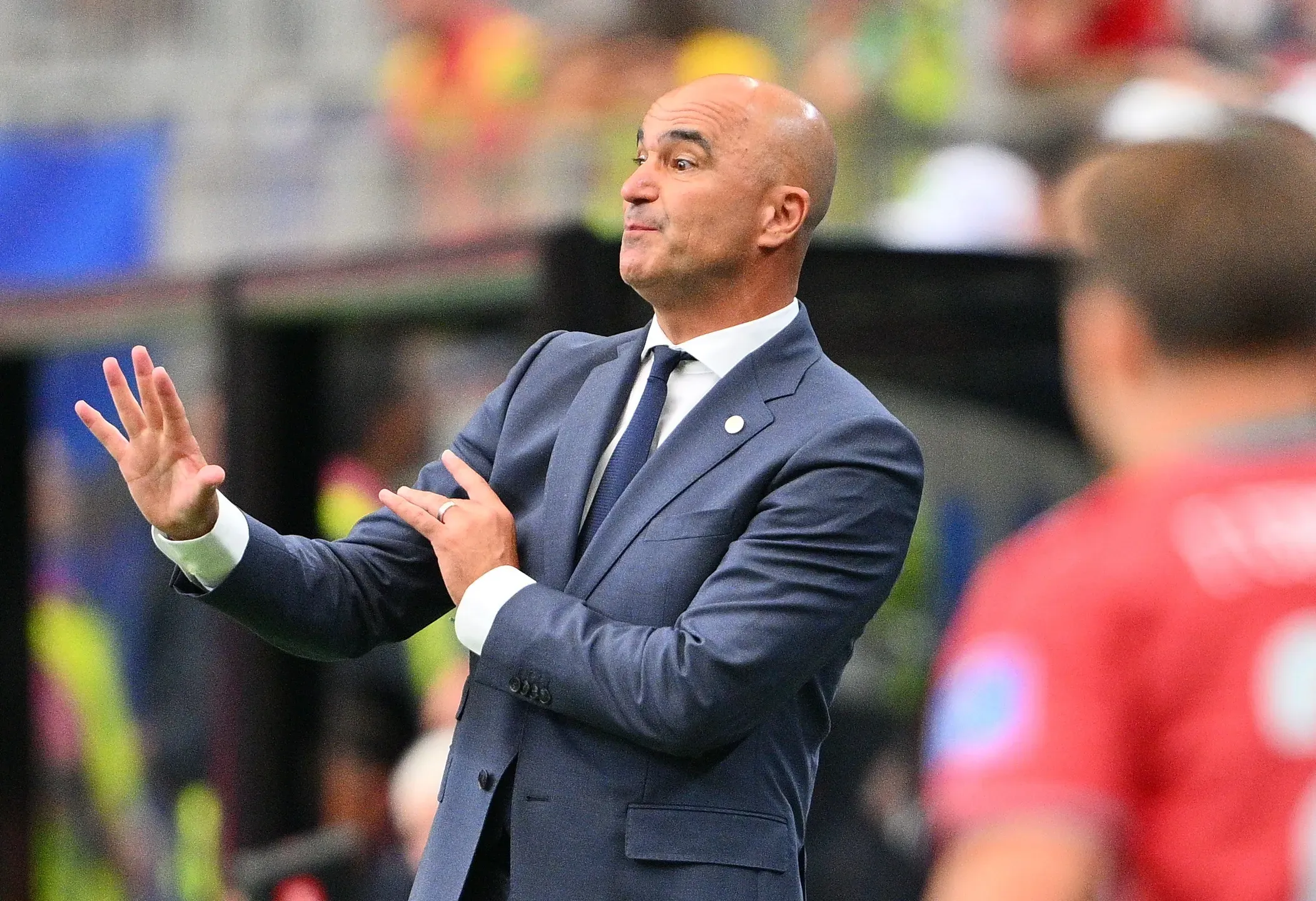 Roberto Martínez sentiu "força e energia" à chegada ao estádio