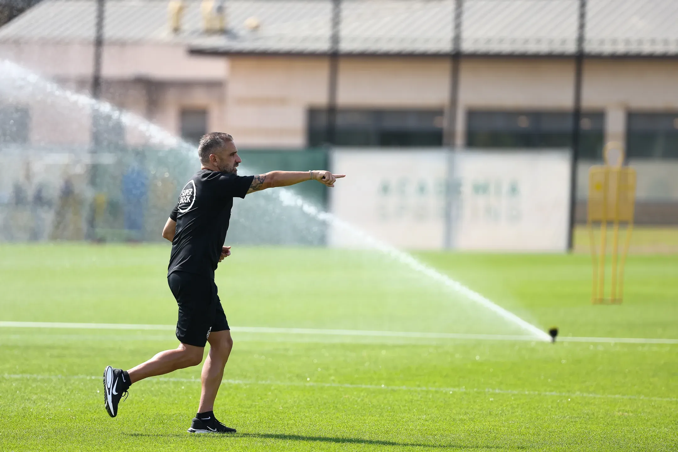 Sporting cumpre primeiro treino do estágio no Algarve