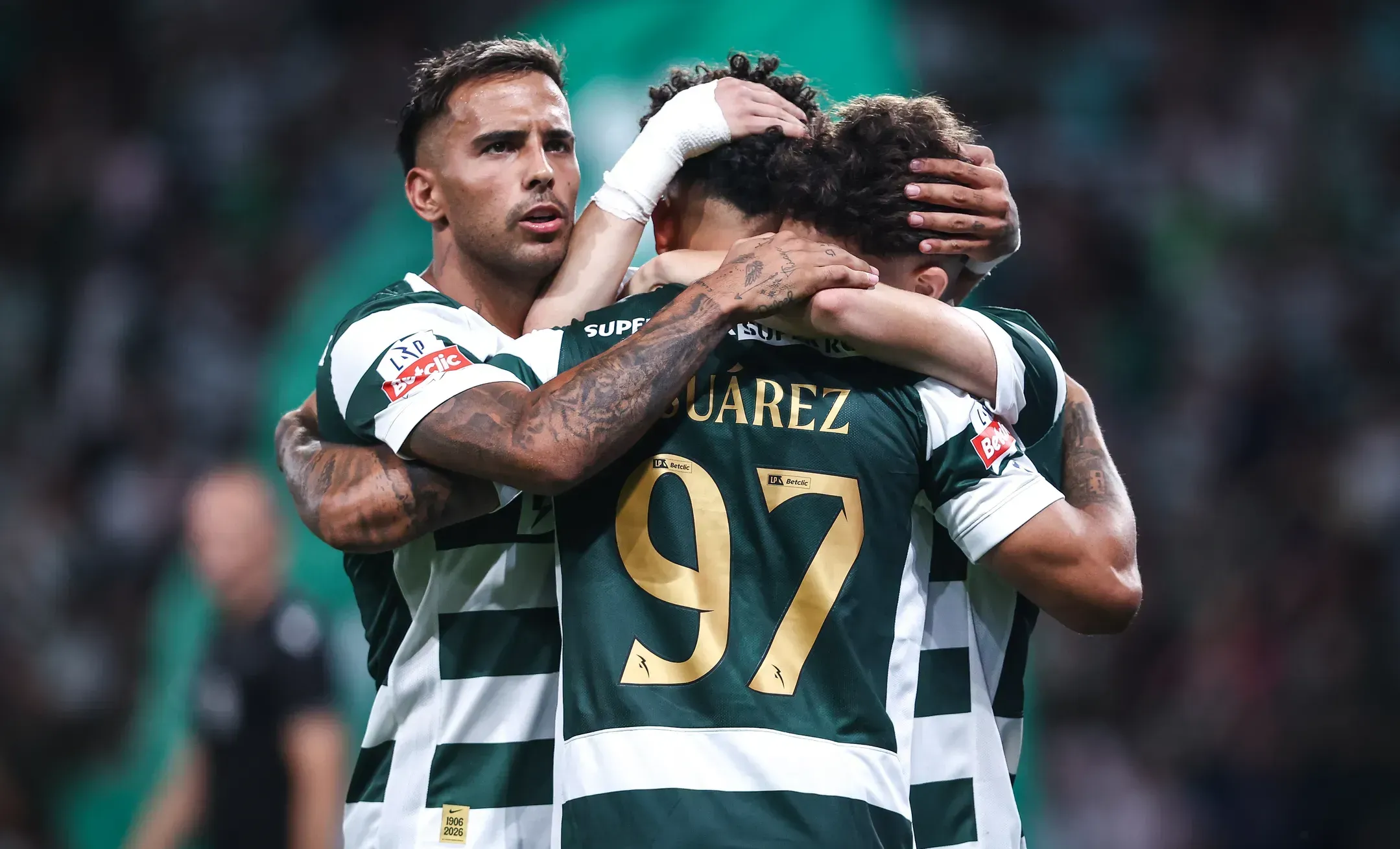 Os 11 iniciais do Sporting x Galatasaray