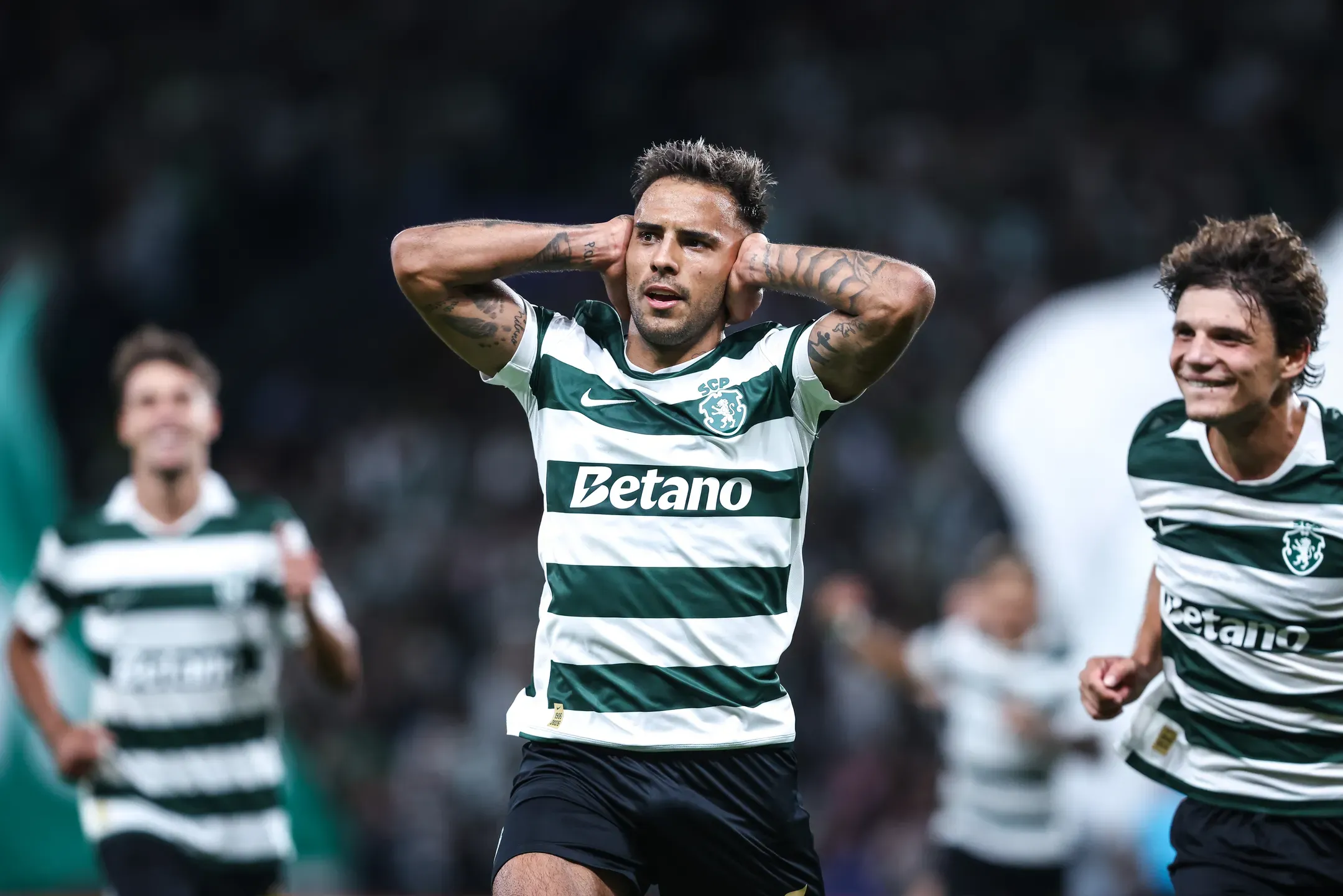 Sporting entra a vencer na Liga dos Campeões 