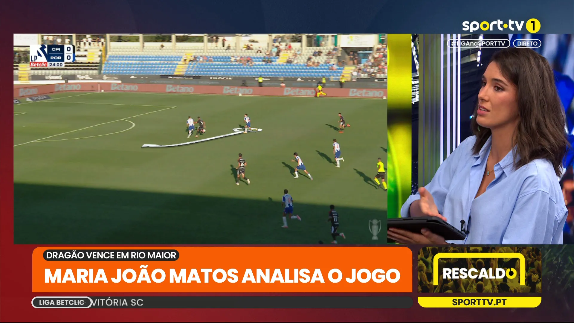 Maria João Matos analisa Casa Pia x FC Porto
