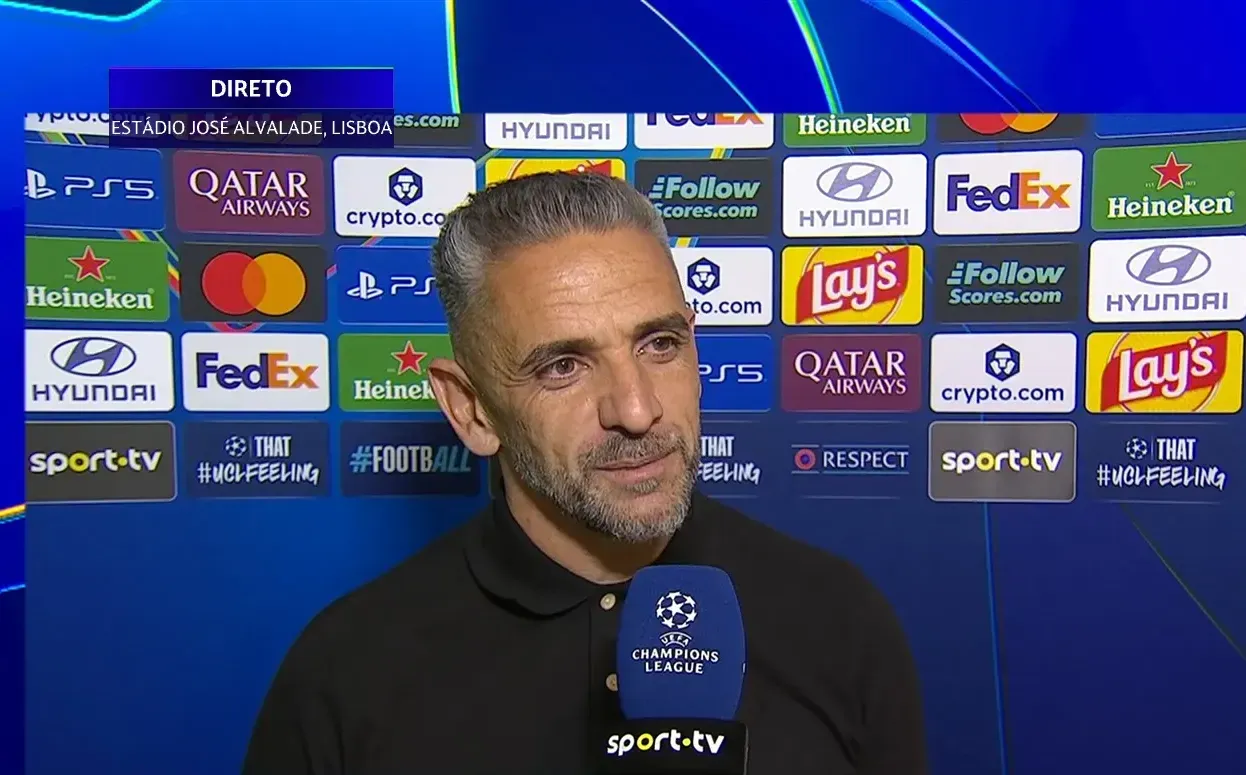 Rui Borges satisfeito com a "prestação coletiva" do Sporting