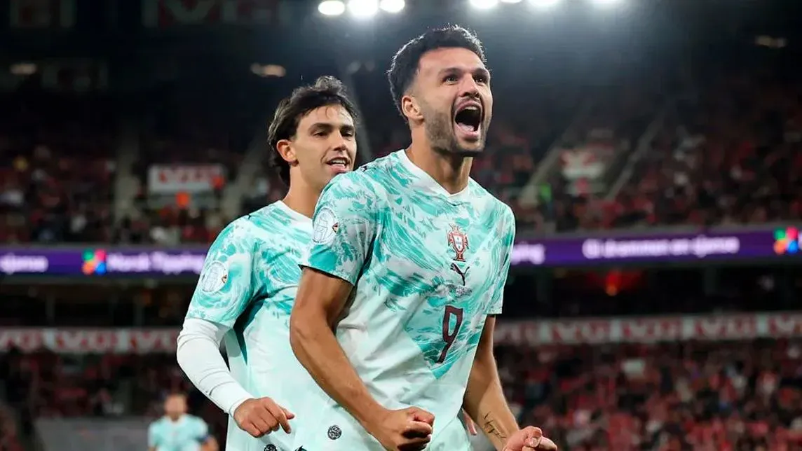 Os 11 iniciais do Portugal x Noruega