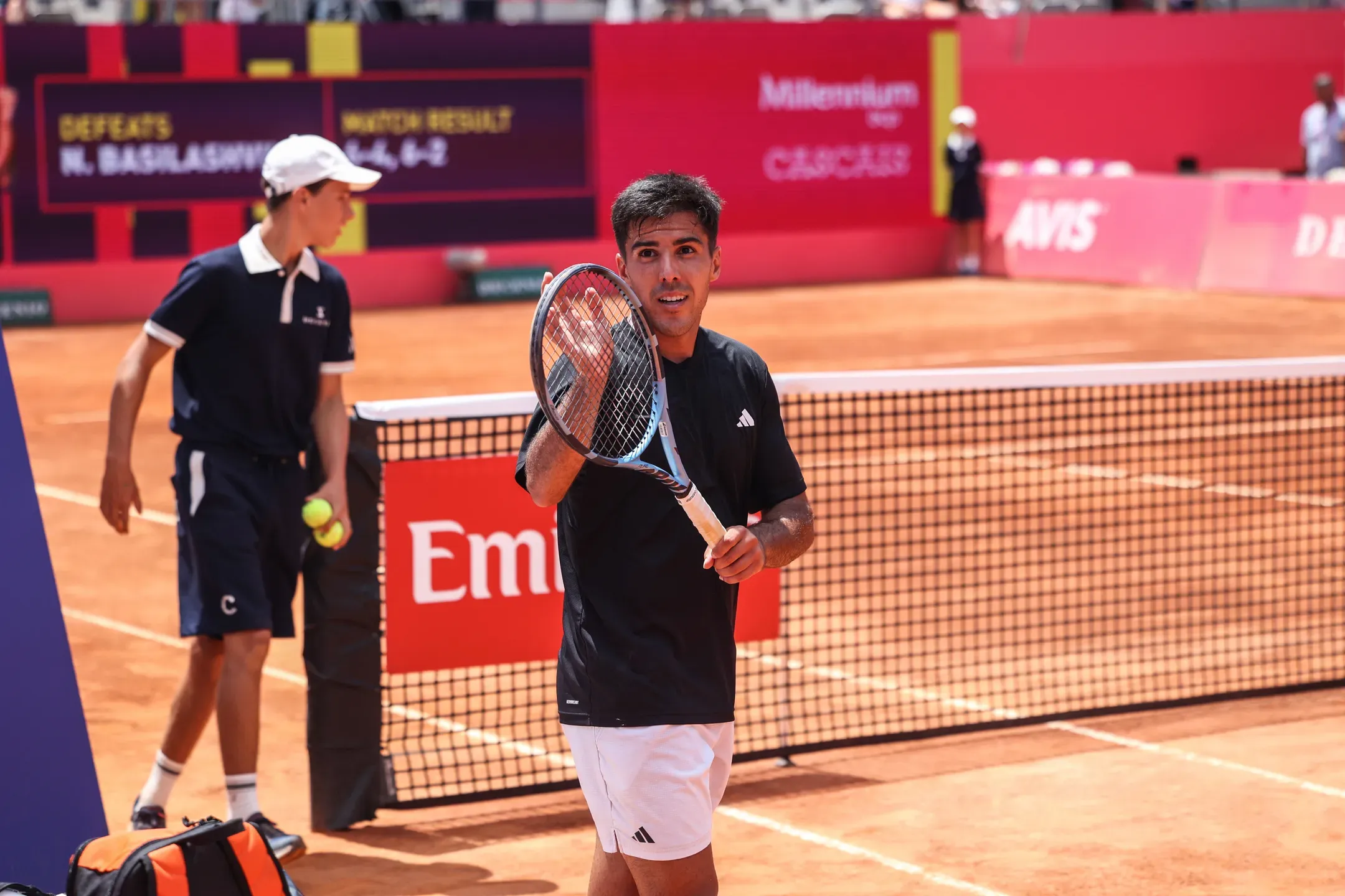 Tenista português faz história no Estoril Open