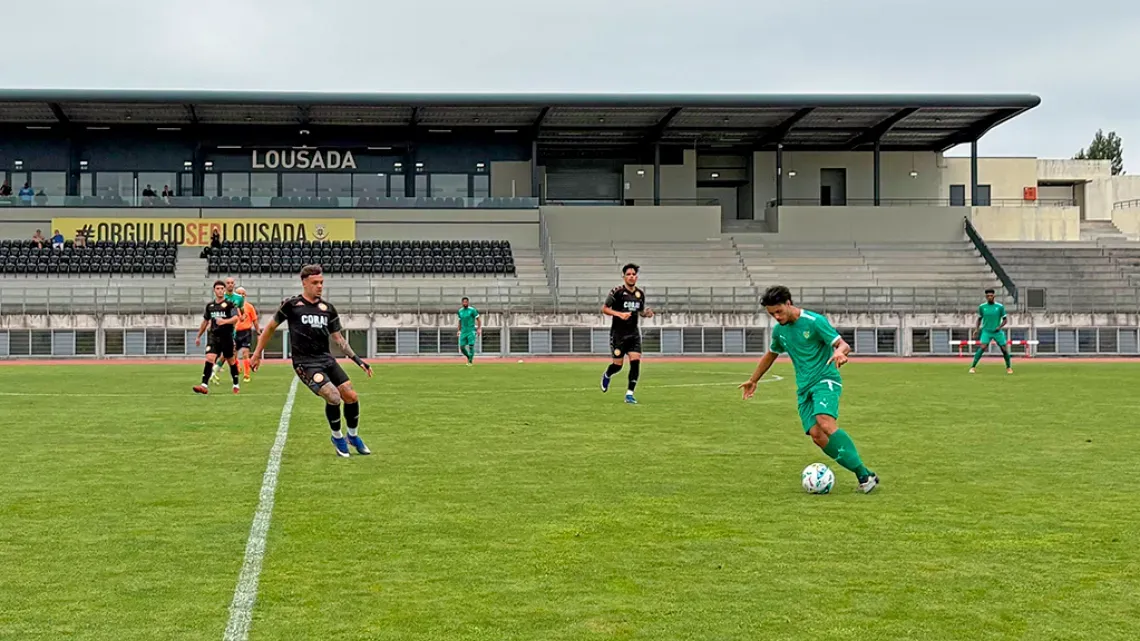 Tondela e Nacional empatam em jogo de preparação