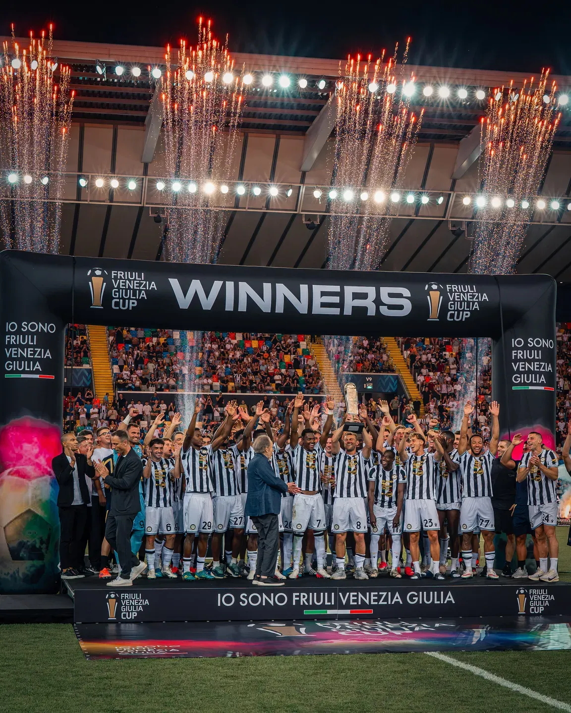 Udinese vence torneio de Udine