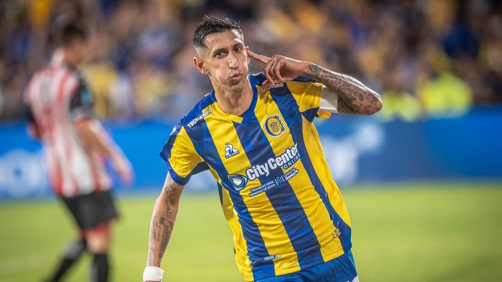 Rosário de Di María nos oitavos da Libertadores