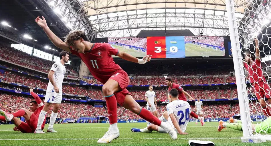João Félix reage ao triunfo de Portugal à SPORT TV 